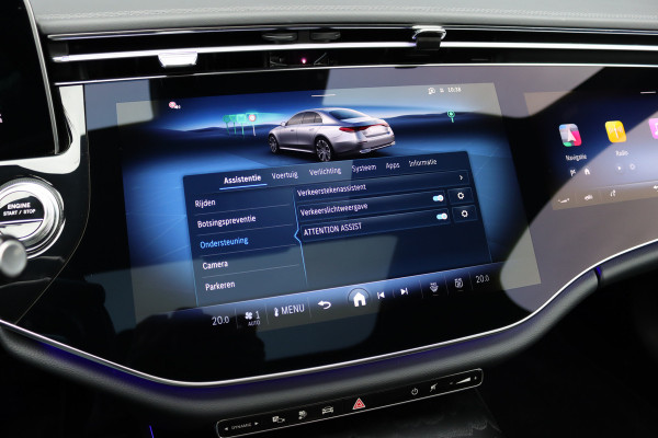 Mercedes-Benz E-Klasse 300 e AMG Line | Hyperscreen | Airmatic | Achterasbesturing | Distronic+ | Stoelventilatie | Memory | Burmester | HUD | Digital Light | Surround Camera | Verwarmd Stuurwiel |