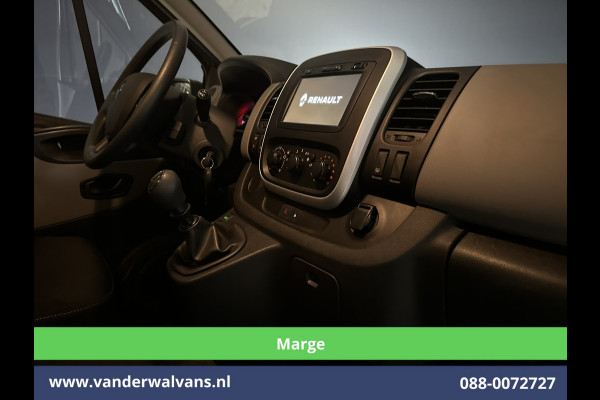 Renault Trafic 1.6 dCi 126pk **MARGE, GEEN BTW** L2H1 Dubbele cabine Euro6 Airco | 6-Zits | Navigatie | Cruisecontrol Parkeersensoren