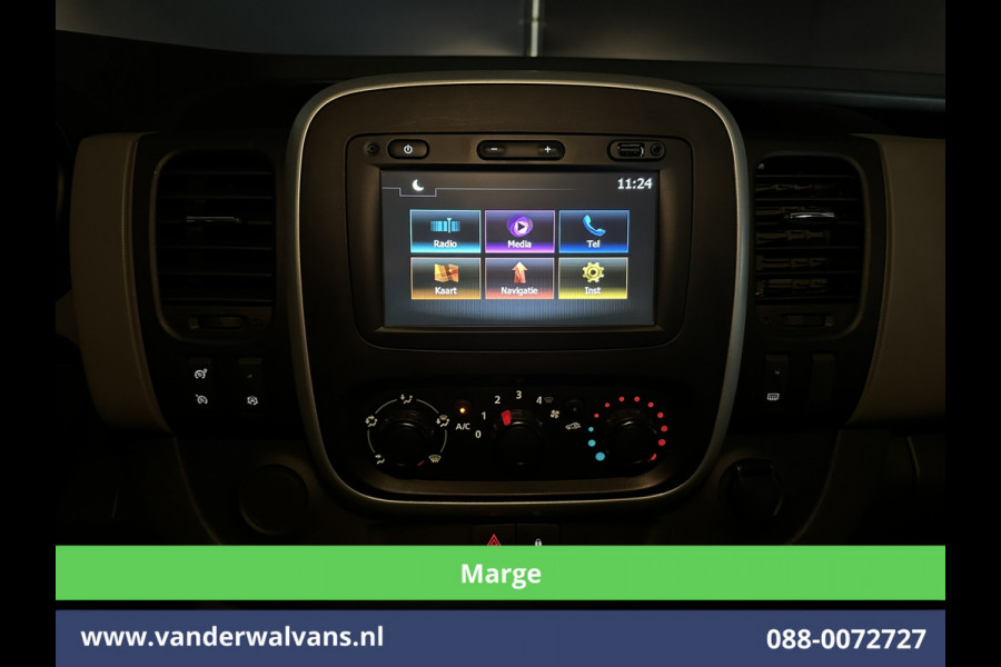 Renault Trafic 1.6 dCi 126pk **MARGE, GEEN BTW** L2H1 Dubbele cabine Euro6 Airco | 6-Zits | Navigatie | Cruisecontrol Parkeersensoren