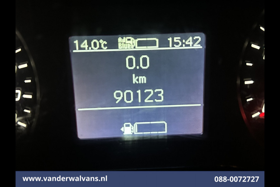 Mercedes-Benz Sprinter 315 CDI 150pk L3H2 Euro6 Airco | Camera | Cruisecontrol | Groot multimediascherm Stoelverwarming, Bijrijdersbank, 270 Graden achterdeuren