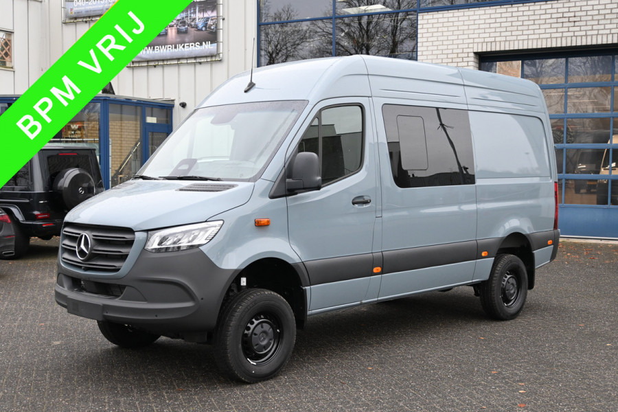 Mercedes-Benz Sprinter 319 CDI 4x4 L2H2 Pro Draaistoelen, Distronic, LED, Electrische schuifdeur