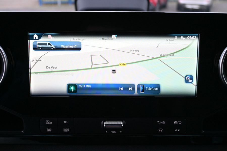 Mercedes-Benz Sprinter 319 CDI 4x4 L2H2 Pro Draaistoelen, Distronic, LED, Electrische schuifdeur