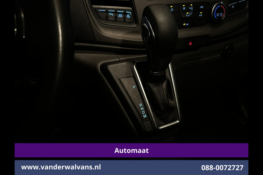Ford Transit Custom 2.0 TDCI 131pk Automaat L2H1 Euro6 Airco | Apple Carplay | Cruisecontrol | LED Parkeersensoren, Verwarmde voorruit, Bijrijdersbank