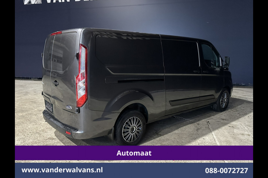 Ford Transit Custom 2.0 TDCI 131pk Automaat L2H1 Euro6 Airco | Apple Carplay | Cruisecontrol | LED Parkeersensoren, Verwarmde voorruit, Bijrijdersbank