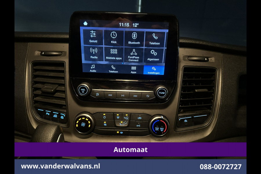 Ford Transit Custom 2.0 TDCI 131pk Automaat L2H1 Euro6 Airco | Apple Carplay | Cruisecontrol | LED Parkeersensoren, Verwarmde voorruit, Bijrijdersbank