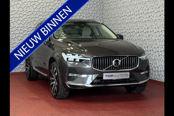 Volvo XC60 2.0 T6 350PK CREME.LEER PHEV AWD ULTRA BRIGHT LONG RANGE PANO HARMAN/KARDON HEADUP ELEK.KLEP phev