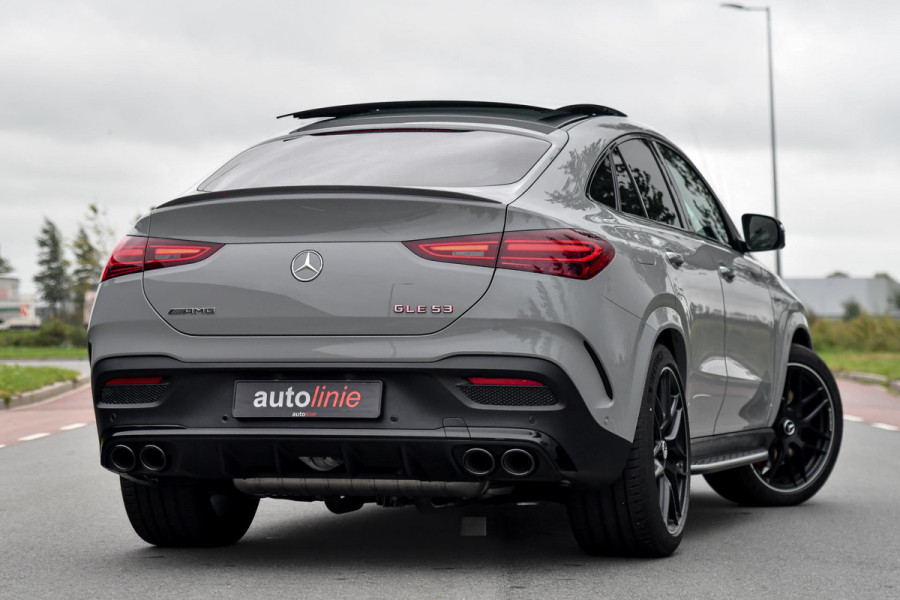 Mercedes-Benz GLE Coupé AMG 53 Hybrid 4MATIC+. Carbon, Alcantara hemel, Koeling, Softcl, HUD, Distro, Pano, Luchtv, Trekh!