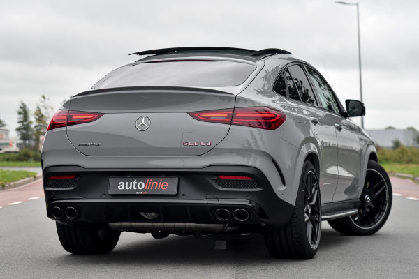 Mercedes-Benz GLE Coupé AMG 53 Hybrid 4MATIC+. Carbon, Alcantara hemel, Koeling, Softcl, HUD, Distro, Pano, Luchtv, Trekh!
