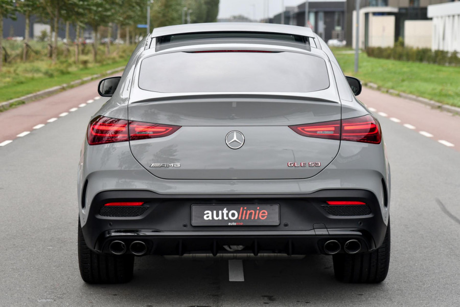Mercedes-Benz GLE Coupé AMG 53 Hybrid 4MATIC+. Carbon, Alcantara hemel, Koeling, Softcl, HUD, Distro, Pano, Luchtv, Trekh!