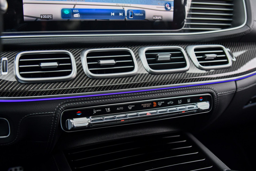 Mercedes-Benz GLE Coupé AMG 53 Hybrid 4MATIC+. Carbon, Alcantara hemel, Koeling, Softcl, HUD, Distro, Pano, Luchtv, Trekh!