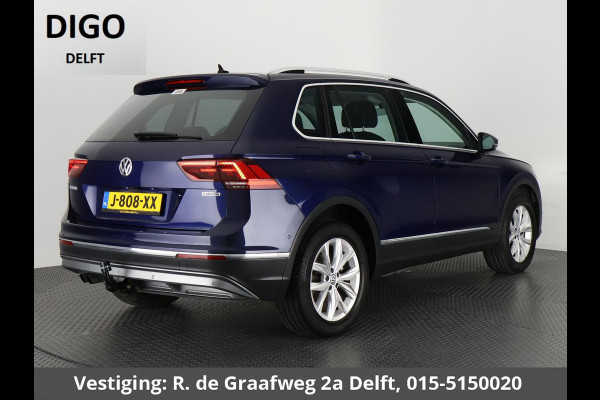 Volkswagen Tiguan 2.0 TSI 4Motion Highline Business R | 360° Camera | Trekhaak | Vol leer | Stoelverwarming | Schuif-/Kanteldak |
