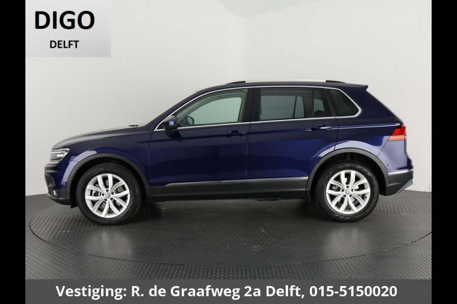 Volkswagen Tiguan 2.0 TSI 4Motion Highline Business R | 360° Camera | Trekhaak | Vol leer | Stoelverwarming | Schuif-/Kanteldak |