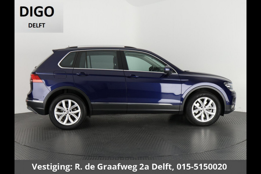 Volkswagen Tiguan 2.0 TSI 4Motion Highline Business R | 360° Camera | Trekhaak | Vol leer | Stoelverwarming | Schuif-/Kanteldak |