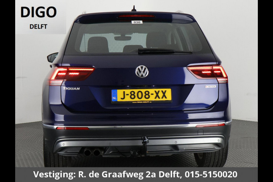 Volkswagen Tiguan 2.0 TSI 4Motion Highline Business R | 360° Camera | Trekhaak | Vol leer | Stoelverwarming | Schuif-/Kanteldak |