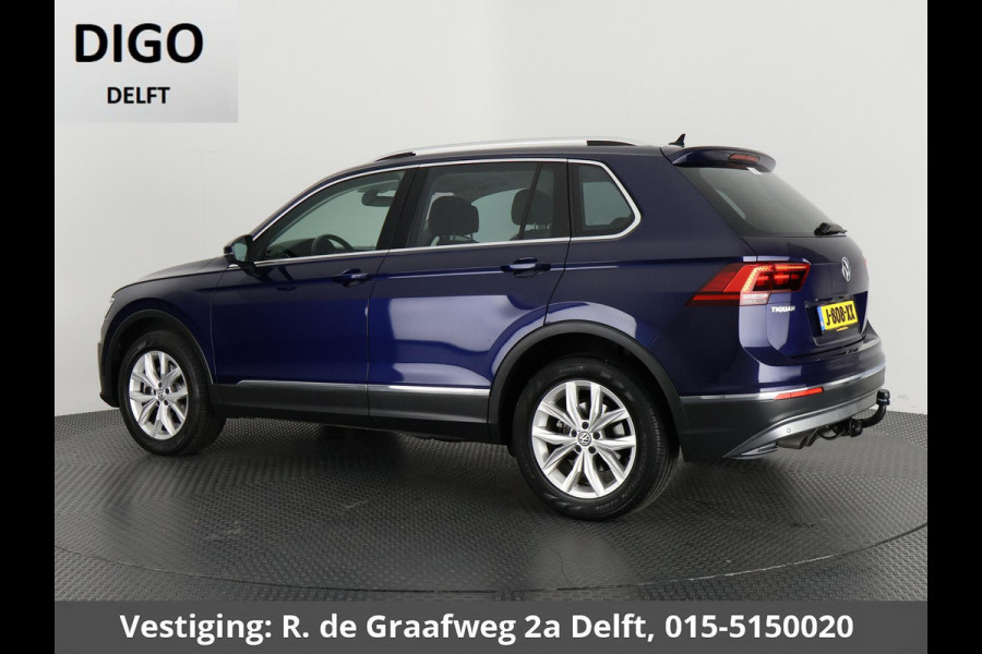 Volkswagen Tiguan 2.0 TSI 4Motion Highline Business R | 360° Camera | Trekhaak | Vol leer | Stoelverwarming | Schuif-/Kanteldak |