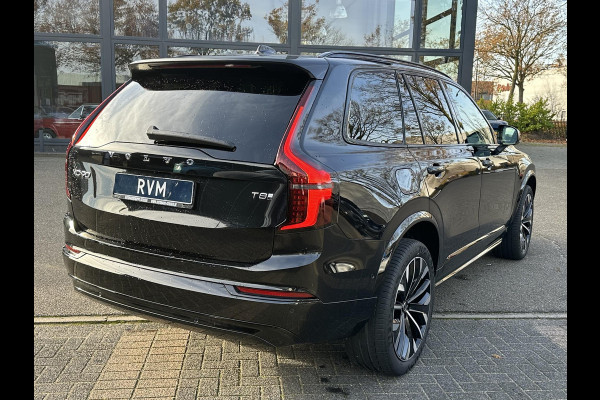 Volvo XC90 2.0 T8 Plug-in hybrid AWD Plus Dark 1000KM| VOL OPTIES!|FABRIEKSGARANTIE T/M 09-2027|  PANO| MEM. STOELEN| STOEL/ STUURVERW.| 360 CAMERA| DODE HOEK | ACHTERBANK VERWARMD|
