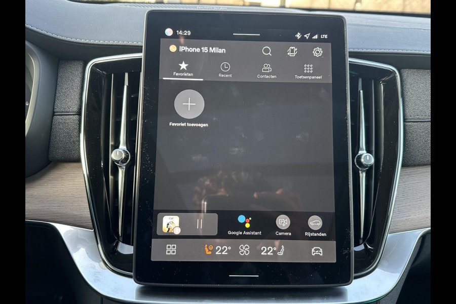 Volvo XC90 2.0 T8 Plug-in hybrid AWD Plus Dark 1000KM| VOL OPTIES!|FABRIEKSGARANTIE T/M 09-2027|  PANO| MEM. STOELEN| STOEL/ STUURVERW.| 360 CAMERA| DODE HOEK | ACHTERBANK VERWARMD|