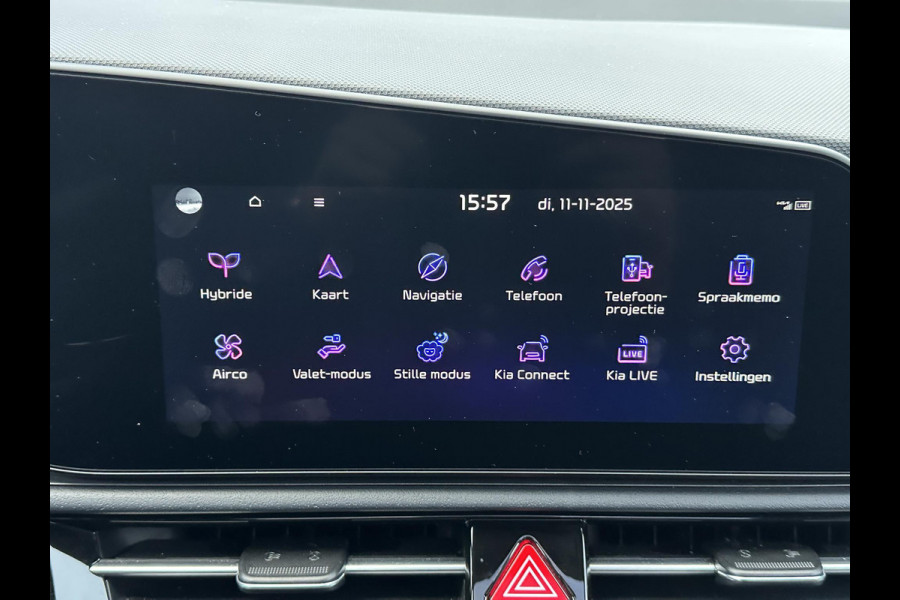 Kia Niro 1.6 GDi Hybrid DynamicPlusLine KIA GARANTIE T/M 04-2031| SCHUIF /KANTELDAK| ELEK. ACHTERKLEP| HEAD-UP| STOEL + STUUR VERW| DODE HOEK | CAMERA