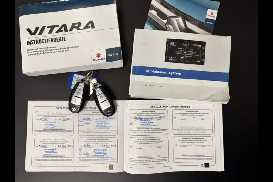 Suzuki Vitara 1.4 S Boosterjet Adaptive cruise Climate control Stoelverwarming Apple / Android Navigatie Achteruitrijcamera
