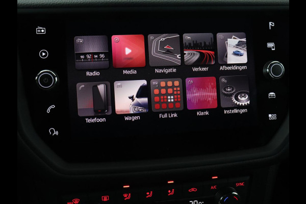 Seat Arona 1.0 TSI FR Intens | 87.800km NAP | Full LED | Virtual Cockpit | Beats Pack | Camera | Carplay | 18'' | Dodehoek detectie | Adaptive cruise | Parkeerhulp | Climate control | Navigatie | Keyless