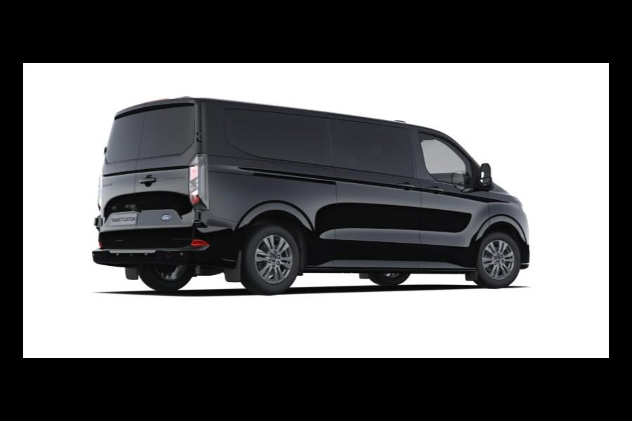 Ford Transit Custom 340 2.5 PHEV L2H1 Limited 233pk | Kombi | Incl. BTW/BPM | Dubbele zijschuifdeur | Privacy Glass | Inklapbare trekhaak | 17 inch lichtmetalen velgen | Driver Assistance Pack Premium | Verwarmbaar stuurwiel