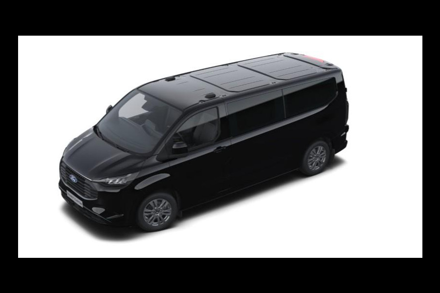 Ford Transit Custom 340 2.5 PHEV L2H1 Limited 233pk | Kombi | Incl. BTW/BPM | Dubbele zijschuifdeur | Privacy Glass | Inklapbare trekhaak | 17 inch lichtmetalen velgen | Driver Assistance Pack Premium | Verwarmbaar stuurwiel
