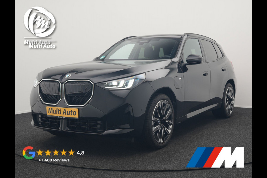BMW X3 30e xDrive M Sport PRO Plug In Hybrid 299pk PHEV | Trekhaak af Fabriek | Adaptive Cruise | 21" L.M | | Lederen Sportstoelen Memory & Ventilatie | Head Up | 360 Camera | Harman Kardon |