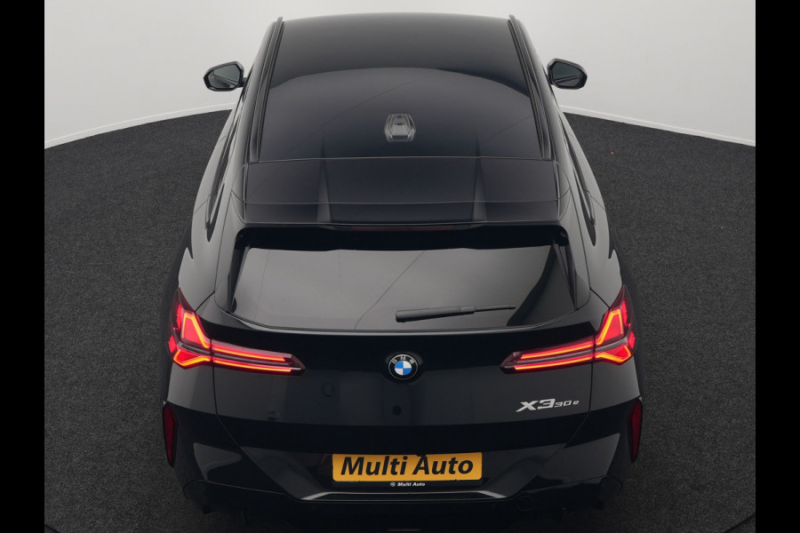 BMW X3 30e xDrive M Sport PRO Plug In Hybrid 299pk PHEV | Trekhaak af Fabriek | Adaptive Cruise | 21" L.M | | Lederen Sportstoelen Memory & Ventilatie | Head Up | 360 Camera | Harman Kardon |