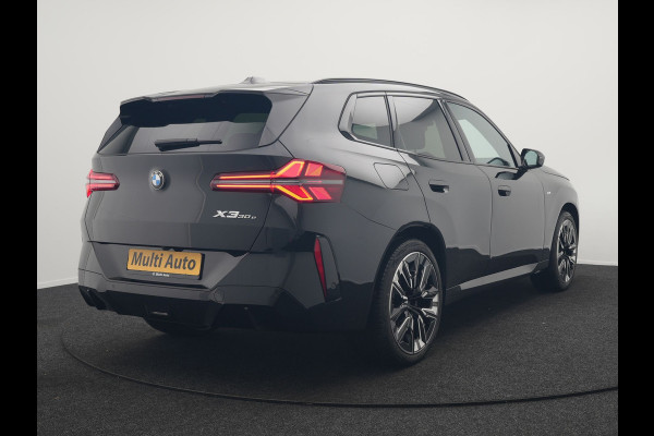 BMW X3 30e xDrive M Sport PRO Plug In Hybrid 299pk PHEV | Trekhaak af Fabriek | Adaptive Cruise | 21" L.M | | Lederen Sportstoelen Memory & Ventilatie | Head Up | 360 Camera | Harman Kardon |