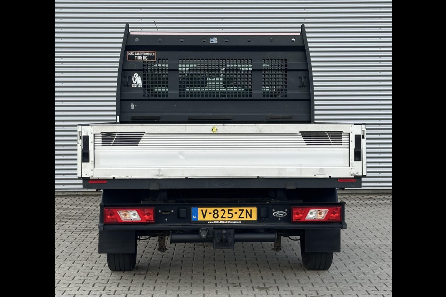 Ford Transit 350 2.0 TDCI L3 RWD DC Dubbele cabine Openlaadbak