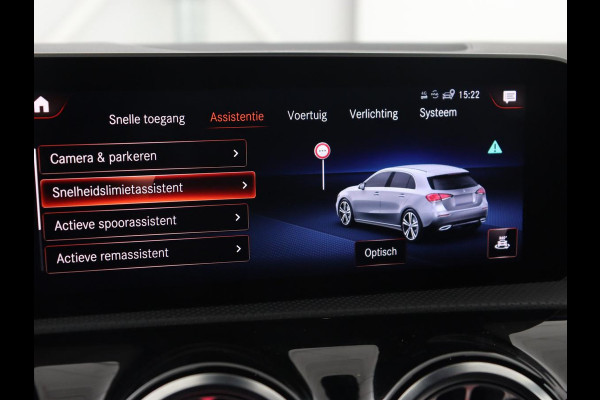 Mercedes-Benz A-Klasse 250e AMG Limited | Trekhaak | Stoelverwarming | Camera | Sfeerverlichting | Navigatie | Widescreen | Park Assist | Full LED | Leder/Alcantara | Climate control | PHEV | Plug In