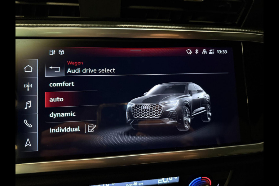 Audi Q3 Sportback 45 TFSI e 2X S-LINE BLACK-LINE 19'' V-COCKPIT/NAVI/DAB/LED/ECC/PDC/CRUISE/KEYLESS///