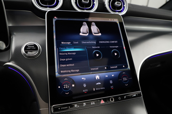 Mercedes-Benz GLC 300e AMG 4-Matic | 313PK | Massage | Head-up | Pano | Burmester | Sfeerverlichting | Stuurwielverw. | Distronic | Trekhaak | 202