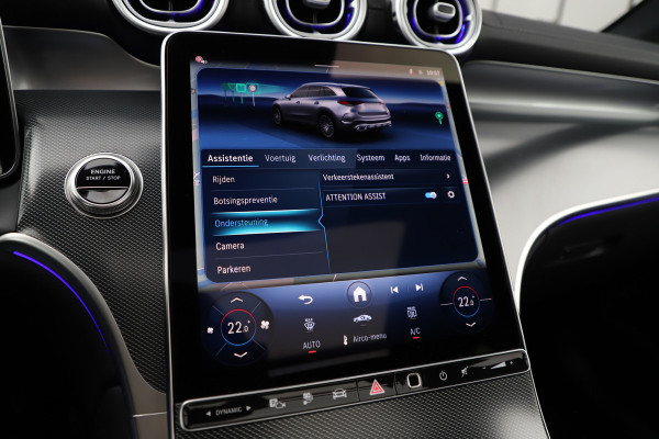 Mercedes-Benz GLC 300e AMG 4-Matic | 313PK | Massage | Head-up | Pano | Burmester | Sfeerverlichting | Stuurwielverw. | Distronic | Trekhaak | 202