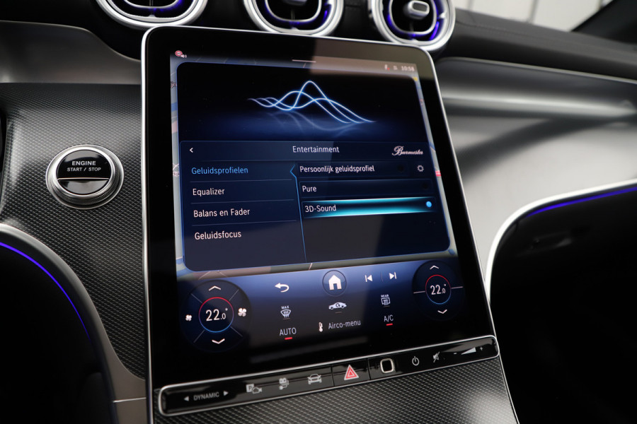 Mercedes-Benz GLC 300e AMG 4-Matic | 313PK | Massage | Head-up | Pano | Burmester | Sfeerverlichting | Stuurwielverw. | Distronic | Trekhaak | 202