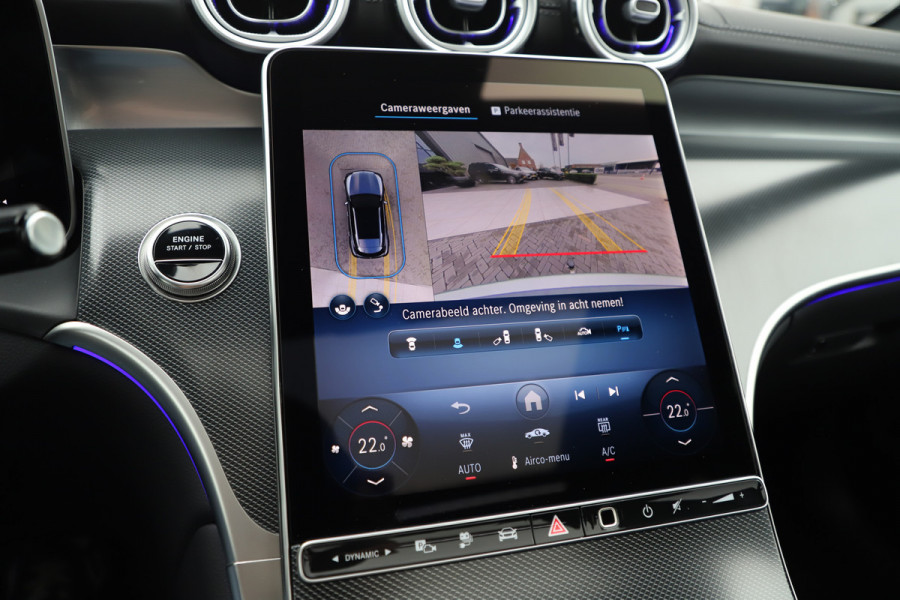 Mercedes-Benz GLC 300e AMG 4-Matic | 313PK | Massage | Head-up | Pano | Burmester | Sfeerverlichting | Stuurwielverw. | Distronic | Trekhaak | 202