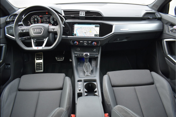 Audi Q3 Sportback 45 TFSI e S-Line 245 Pk Navi Leder Sfeer Keyless Trekhaak Matrix Nano Grijs Metallic