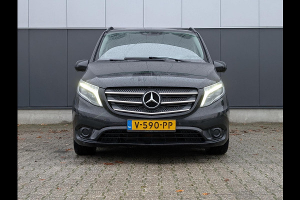 Mercedes-Benz Vito 116CDI LANG DUBBELE CABINE AUTOMAAT LED 2X SCHUIFDEUREN CRUISE CLIMATE CONTROL PDC CAMERA TREKHAAK