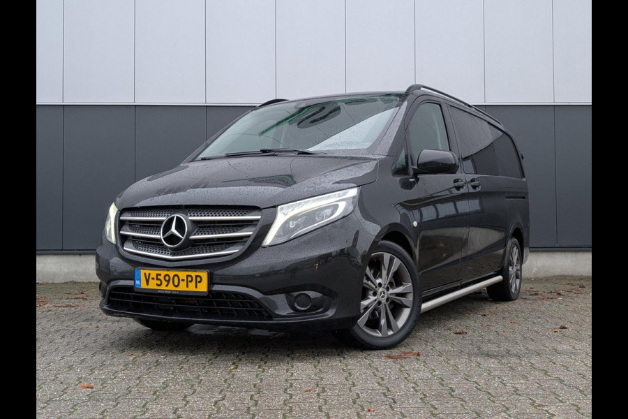 Mercedes-Benz Vito 116CDI LANG DUBBELE CABINE AUTOMAAT LED 2X SCHUIFDEUREN CRUISE CLIMATE CONTROL PDC CAMERA TREKHAAK