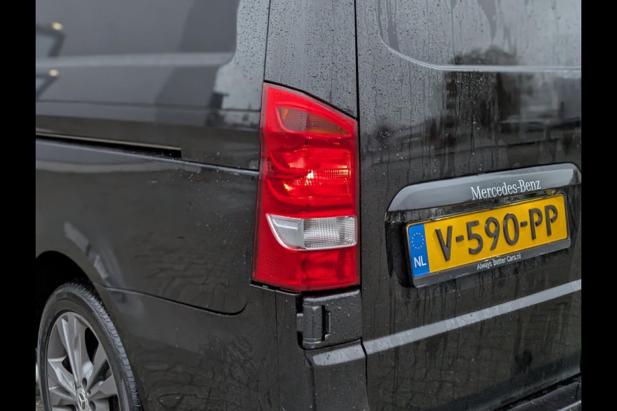Mercedes-Benz Vito 116CDI LANG DUBBELE CABINE AUTOMAAT LED 2X SCHUIFDEUREN CRUISE CLIMATE CONTROL PDC CAMERA TREKHAAK