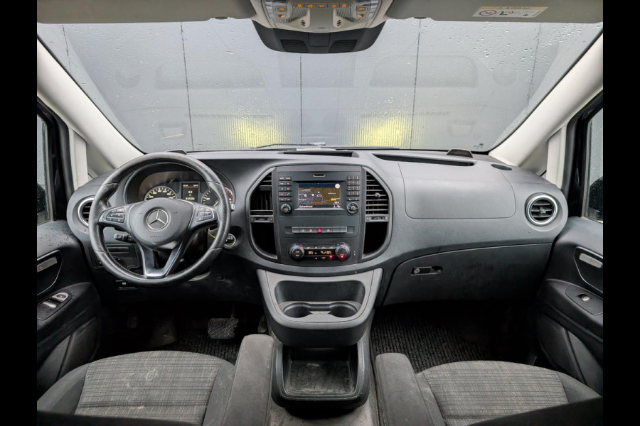 Mercedes-Benz Vito 116CDI LANG DUBBELE CABINE AUTOMAAT LED 2X SCHUIFDEUREN CRUISE CLIMATE CONTROL PDC CAMERA TREKHAAK
