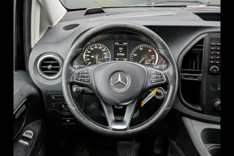 Mercedes-Benz Vito 116CDI LANG DUBBELE CABINE AUTOMAAT LED 2X SCHUIFDEUREN CRUISE CLIMATE CONTROL PDC CAMERA TREKHAAK