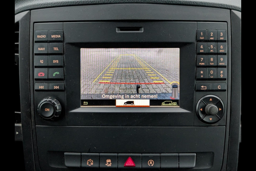 Mercedes-Benz Vito 116CDI LANG DUBBELE CABINE AUTOMAAT LED 2X SCHUIFDEUREN CRUISE CLIMATE CONTROL PDC CAMERA TREKHAAK