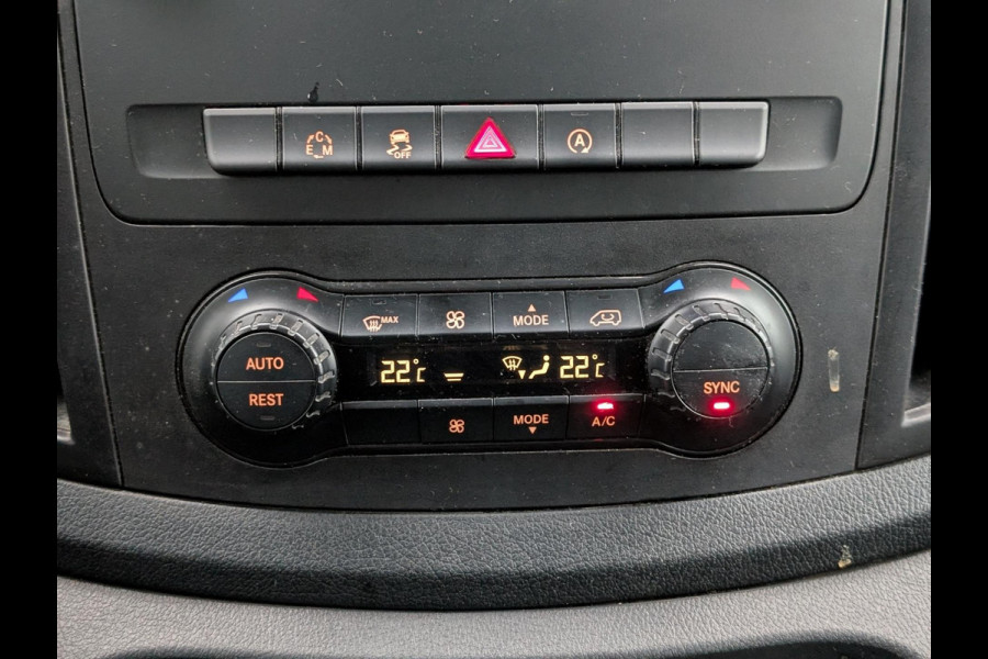 Mercedes-Benz Vito 116CDI LANG DUBBELE CABINE AUTOMAAT LED 2X SCHUIFDEUREN CRUISE CLIMATE CONTROL PDC CAMERA TREKHAAK