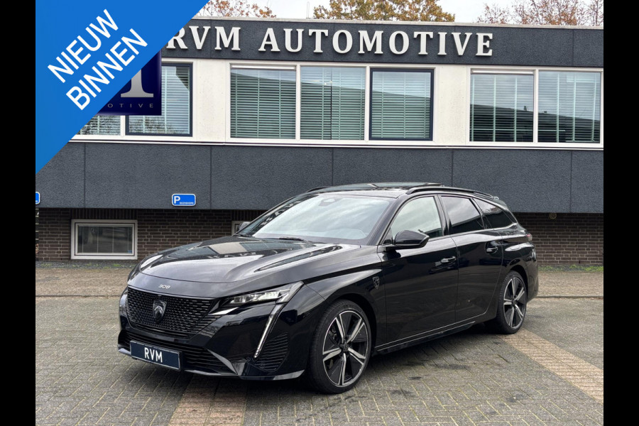 Peugeot 308 1.6 Plug-in Hybrid 225 GT STUUR + STOELVERW. MET MASSAGE| ELEK. STOEL| PANO| 360 CAMERA| ELEK. ACHTERKLEP| DODE HOEK| KEYLESS