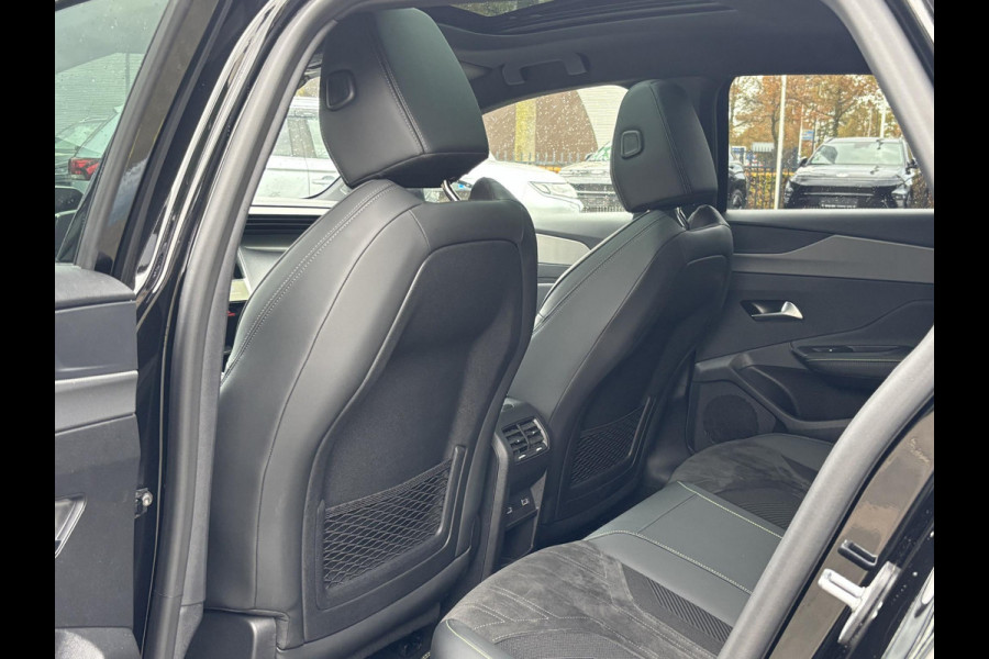 Peugeot 308 1.6 Plug-in Hybrid 225 GT STUUR + STOELVERW. MET MASSAGE| ELEK. STOEL| PANO| 360 CAMERA| ELEK. ACHTERKLEP| DODE HOEK| KEYLESS