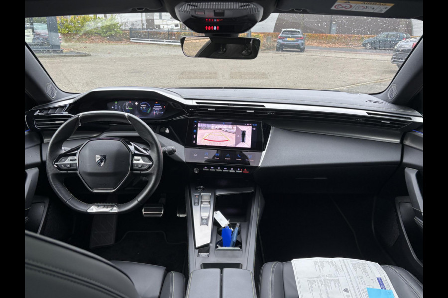 Peugeot 308 1.6 Plug-in Hybrid 225 GT STUUR + STOELVERW. MET MASSAGE| ELEK. STOEL| PANO| 360 CAMERA| ELEK. ACHTERKLEP| DODE HOEK| KEYLESS