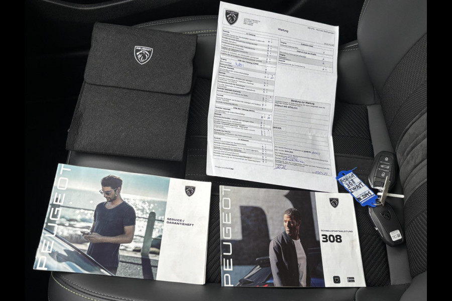 Peugeot 308 1.6 Plug-in Hybrid 225 GT STUUR + STOELVERW. MET MASSAGE| ELEK. STOEL| PANO| 360 CAMERA| ELEK. ACHTERKLEP| DODE HOEK| KEYLESS