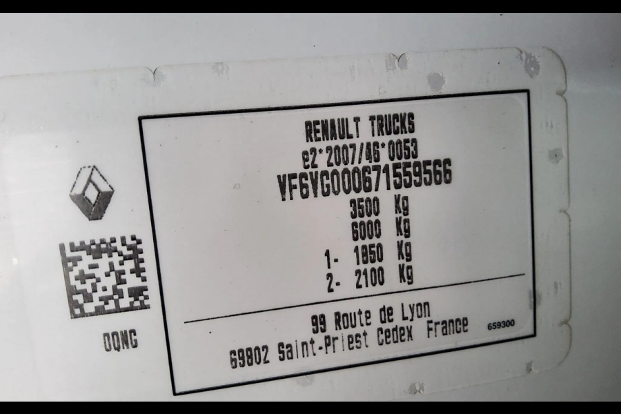Renault Master 165.35 MET OPBOUW - EURO 6 - VZJ-49-R - VF6VG000671559566