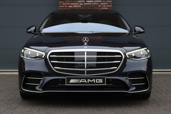 Mercedes-Benz S-Klasse 450 e Lang AMG Line | Airmatic | Achterasbesturing | Distronic+ | Burmester High-End | Chauffeurspakket | Stoelventilatie V+A | 3D-Display | Vlakkenverwarming | Zonweringspakket |